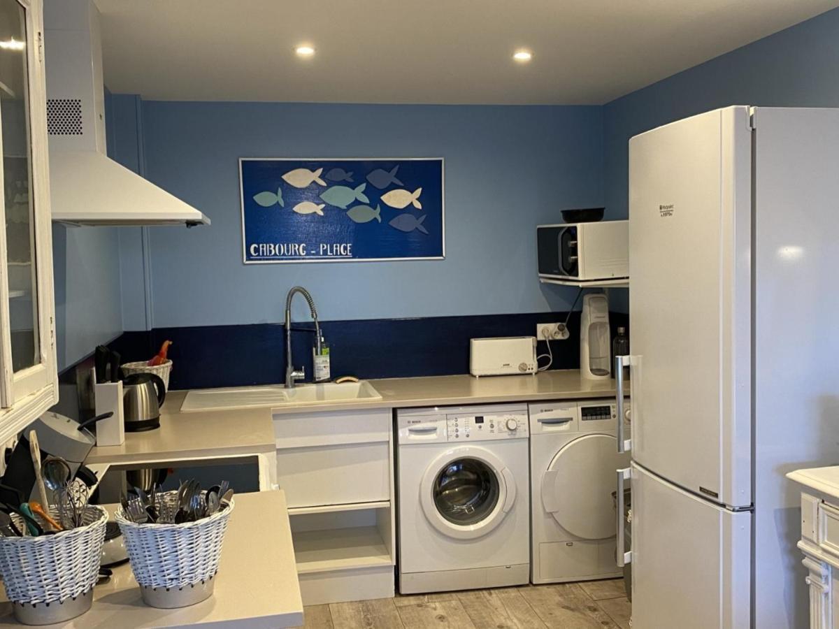 Grand Duplex En Front De Mer Avec 3 Chambres, Animaux Acceptes, Equipements Complets, Cabourg - Fr-1-487-321 Екстериор снимка